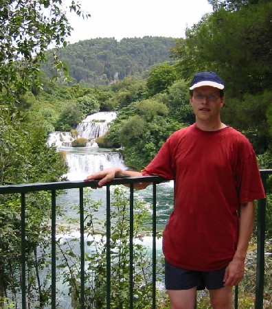Bert in Krka National Park