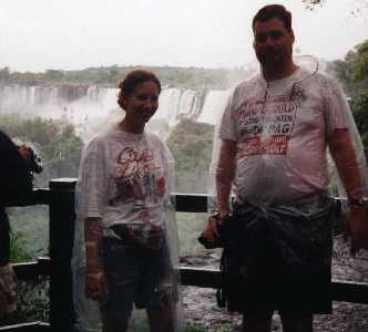 Monja & Ralph at Foz de Iguacu