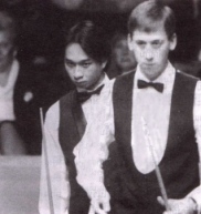 Wattana and Nigel Bond in 1996 Embassy World